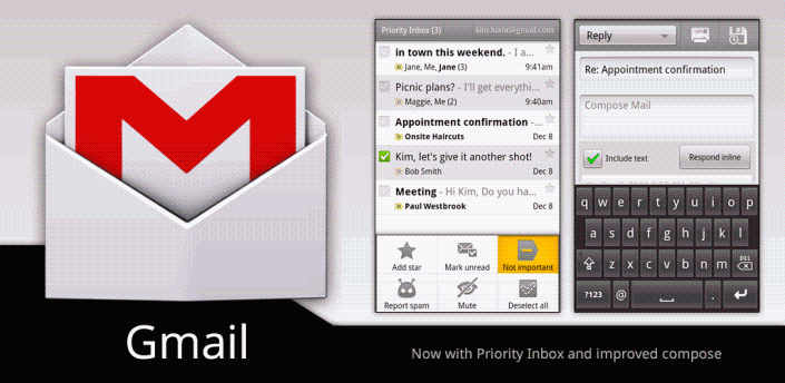 Gmail: aggiornamento alla nuova versione 2.3.5.2