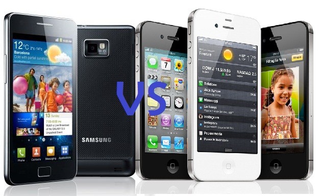 Samsung Galaxy S II vs iPhone 4S: video del drop test of the year