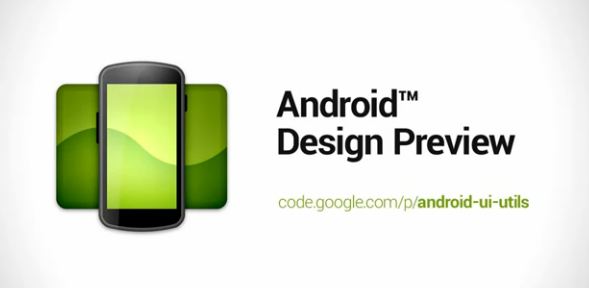 Android Design Preview in aiuto degli sviluppatori