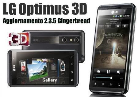 LG Optimus 3D: update V21A porta Android 2.3.5 Gingerbread