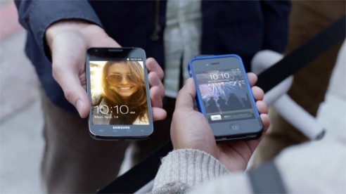 Samsung: nuovo humor spot per sfidare Apple