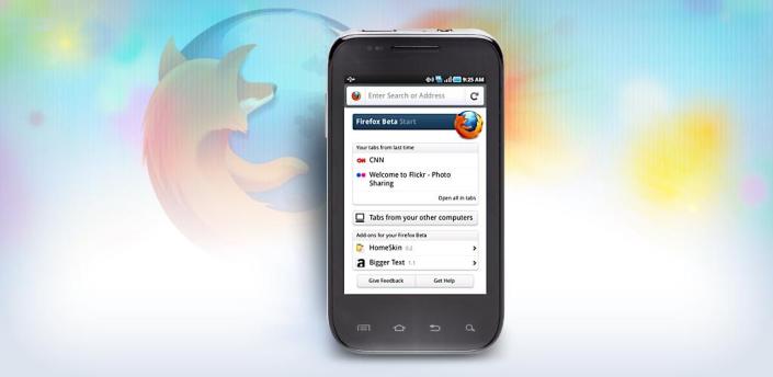 Firefox 9.0 Beta: compatibilità con tablet ed Android Honeycomb