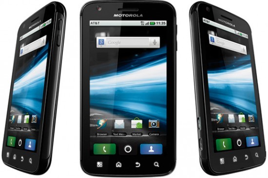 Motorola Atrix: roll-out Europeo di Android 2.3.4 Gingerbread