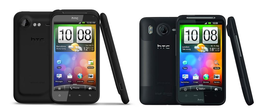 HTC Desire HD ed Incredible S: update ufficiale con HTC Sense 3.0