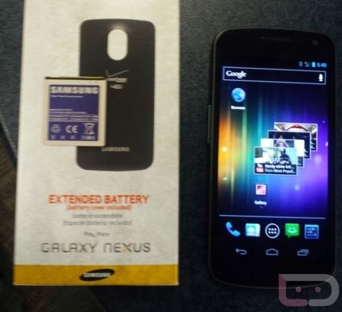 Galaxy Nexus : arriva la batteria maggiorata !