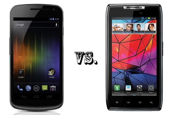 Samsung Galaxy Nexus vs Motorola Droid RAZR: nuovo video confronto