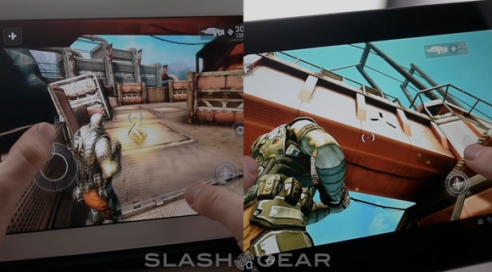 ASUS Eee Pad Transformer Prime vs iPad 2: confronto gaming