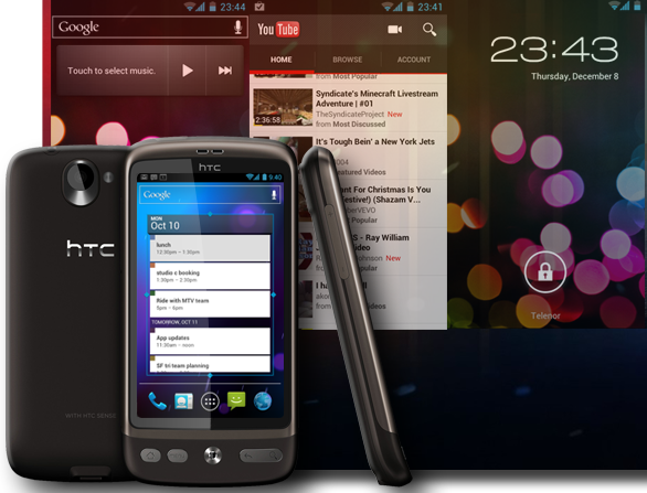 HTC Desire: ROM Ice Cream Sandwich versione Beta 0.1.1