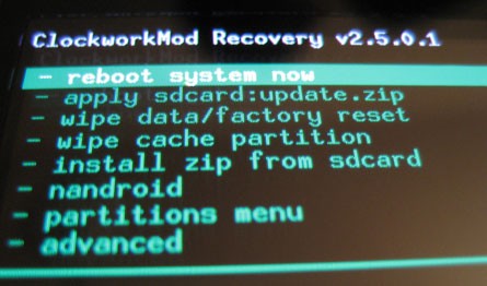 ClockworkMod TouchRecovery disponibile per altri smartphone Android