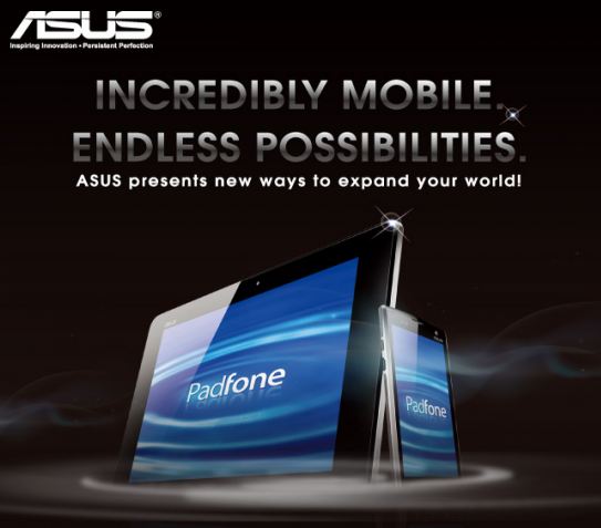 Asus PadFone: un nuovo look al MWC 2012