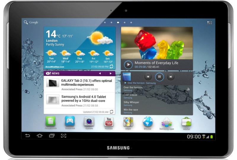 Samsung Galaxy Tab 2 10.1: con Wind a 499€