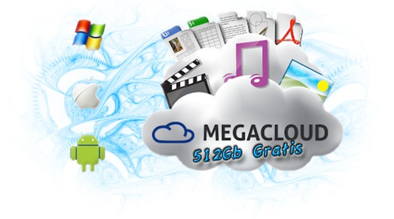 Mega Cloud 512GB di spazio Cloud, A GRATISS!