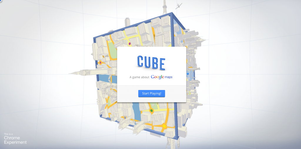 Play Maps Cube, il nuovo 
