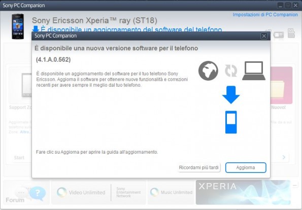 Disponibile l'aggiornamento ad ICS 4.0.3 per alcuni dispositivi della serie Sony Xperia!