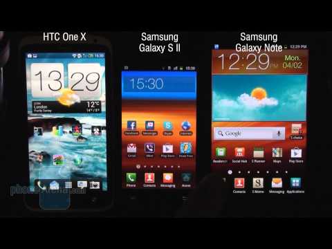 HTC One X vs Samsung Galaxy S II vs Galaxy Nexus vs Galaxy Note: sfida benchmark