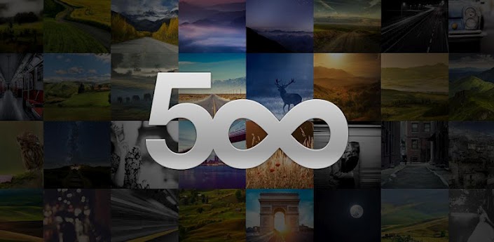 500px, l'applicazione ufficiale arriva su Android