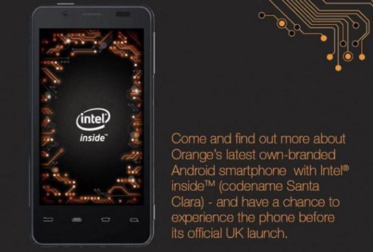 Orange Santa Clara: il secondo smartphone Android con Intel Medfiled