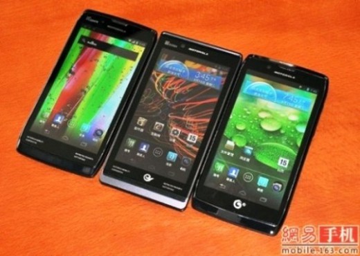 Motorola prepara 3 nuovi Razr con Android 4.0.4 per il mercato cinese