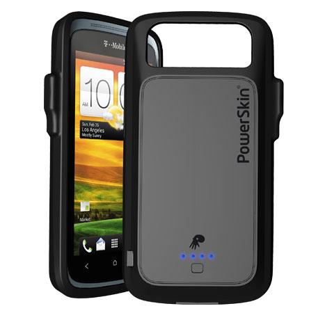 PowerSkin battery-boosting case diponibile per l'HTC One S