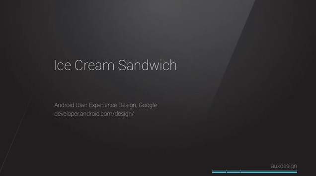 Ice Cream Sandwich vince un premio per la migliore esperienza d'uso