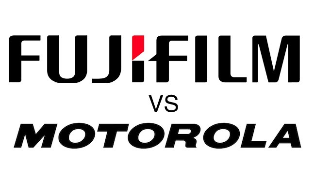 Fujifilm Vs Motorola, 4 brevetti sospetti