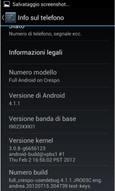 Disponibile la prima ROM AOSP basata su Android 4.1 per Nexus S