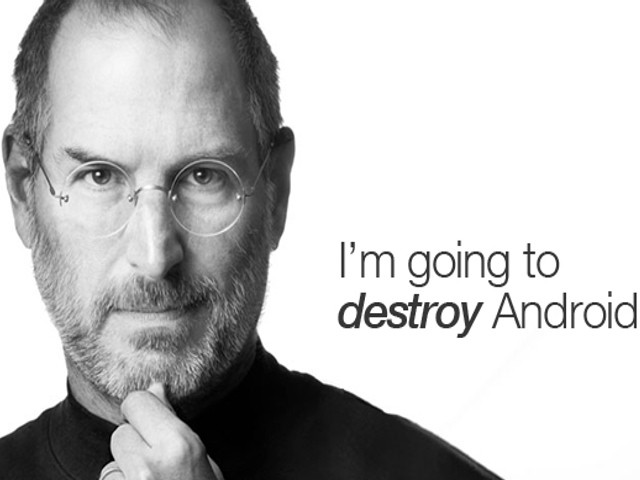 Steve Jobs voleva fare la guerra termonucleare ad Android, ma al giudice non importa.