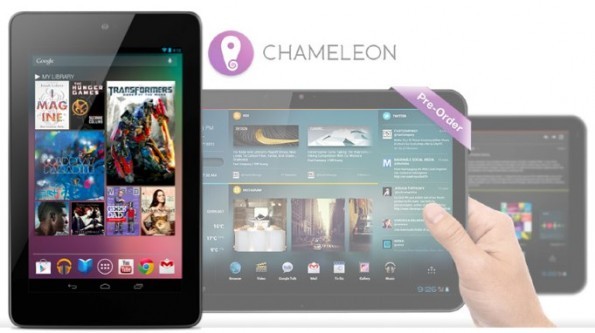 Chameleon UI si mostra in video su Nexus 7
