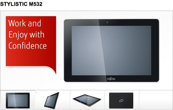 Alla FCC appare Stylistic M532, il nuovo tablet di Fujitsu
