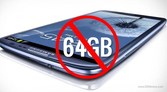 Samsung ha cancellato la versione da 64 GB del Galaxy S III? [UPDATE]