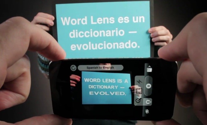 World Lens,  l'app che traduce il mondo anche per android