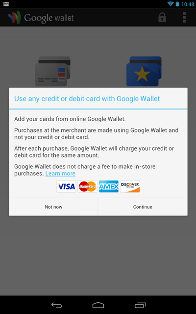 Google Wallet si aggiorna : ora supporta anche i bancomat