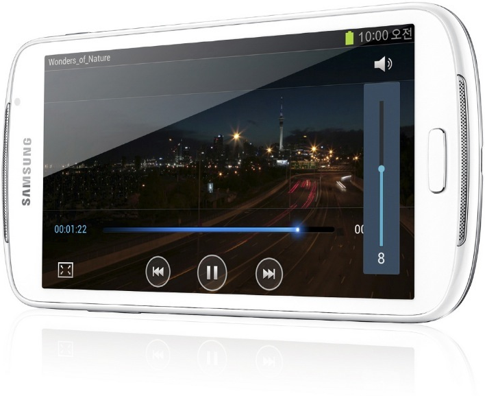 Samsung presenta ufficialmente il suo nuovo lettore multimediale: ecco il Galaxy Player 5.8