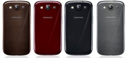 Samsung svela 4 nuove colorazioni per il Galaxy S III
