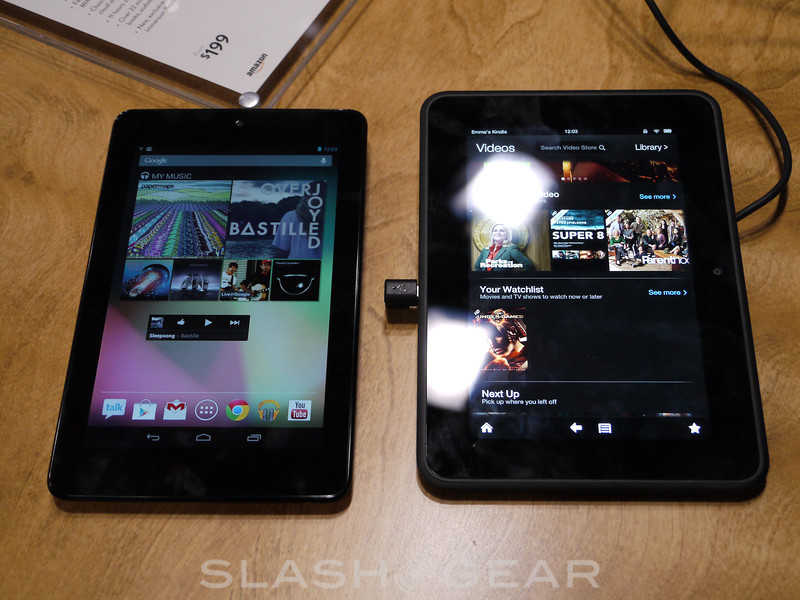 Tablet low-cost: Kindle Fire HD o Nexus 7?
