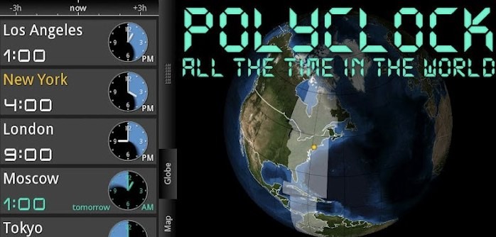 PolyClock World Clock gratis sull'Amazon App Store