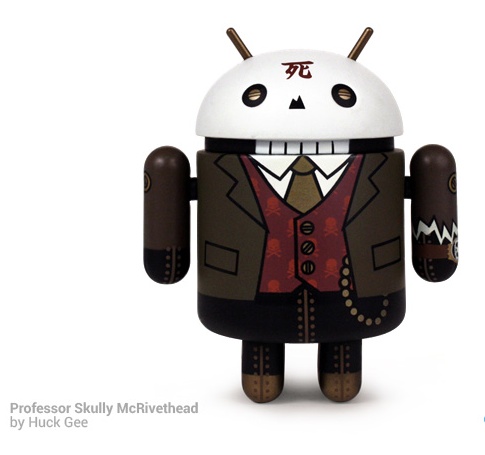 Professor Skully McRivethead: ecco un altro mini-Android da collezione della nuova Serie 3