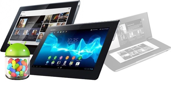 Sony Tablet S: aggiornamento a Jelly Bean per Febbraio 2013