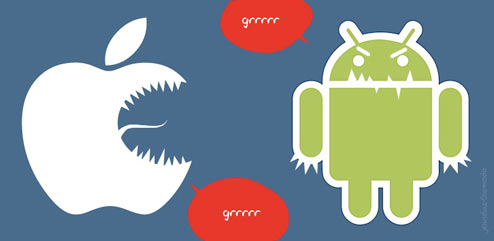 Android vs iPhone: i newyorkesi preferiscono la mela morsicata