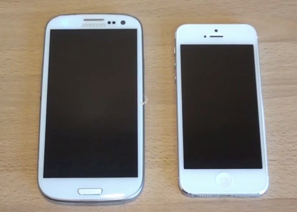 Samsung Galaxy S III vs Apple iPhone 5: ecco un primo confronto [VIDEO]