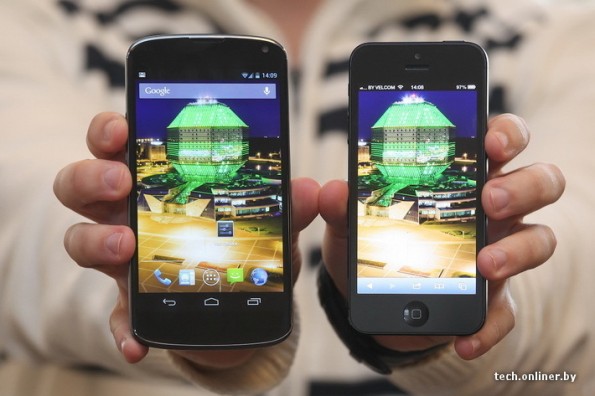 Primo confronto fotografico fra LG Nexus 4 e Apple iPhone 5!