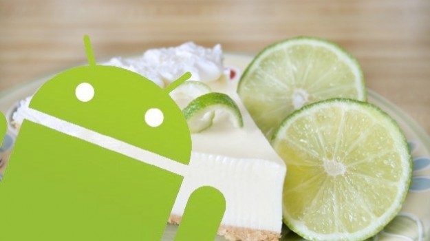 Android 5.0 Key Lime Pie ha nome in codice 