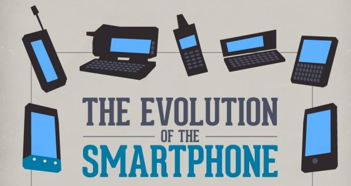 Infografica sull’evoluzione degli smartphone secondo HTC