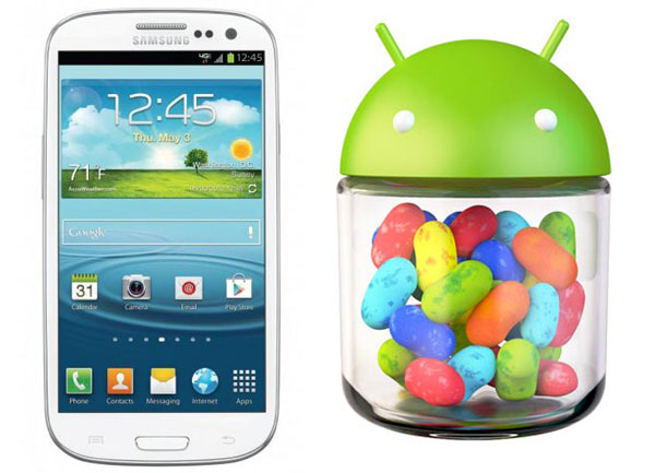 Samsung Galaxy S III: nuovo aggiornamento Android 4.1.2 per H3G