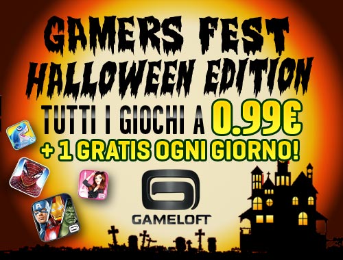 Gameloft, parte la promozione di Halloween: giochi a 0,99€ e gratis