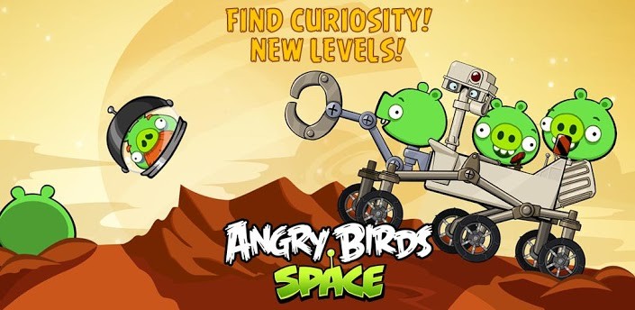 Angry Birds Space si aggiorna con 10 nuovi livelli e alcuni bonus