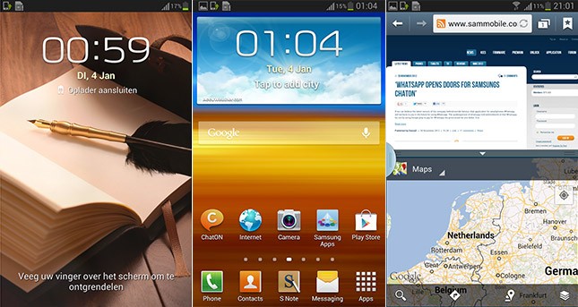 Samsung Galaxy Note: trapela il firmware basato su Android 4.1.2
