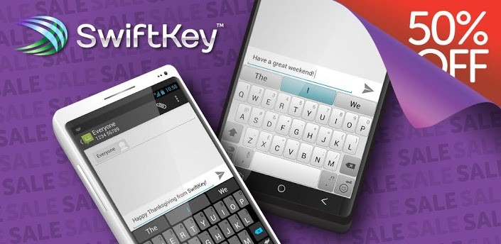 SwiftKey 3 e SwiftKey 3 Tablet scontati a 1.99€