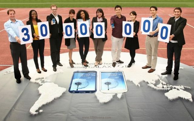 Samsung Galaxy S III: vendute 30 milioni di unità in tutto il mondo
