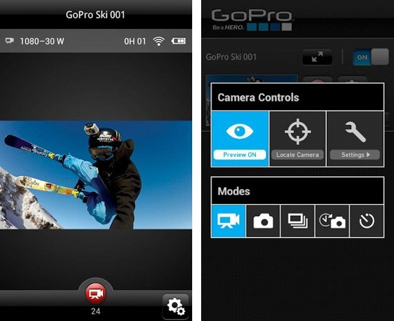 GoPro: arriva l'applicazione ufficiale per Android
